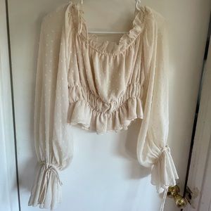 Pretty Majorelle Blouse